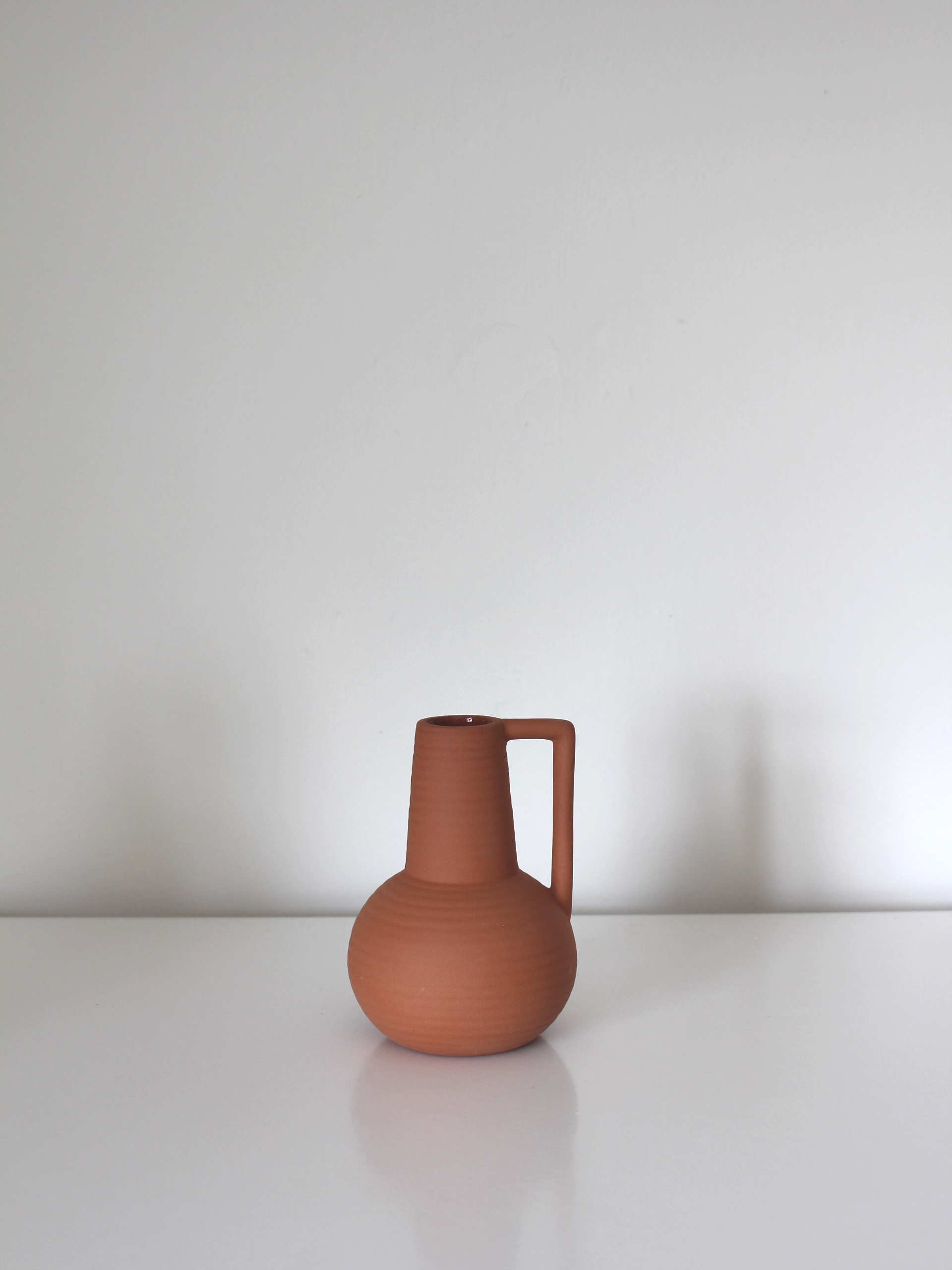 Terracotta Kettle Vase